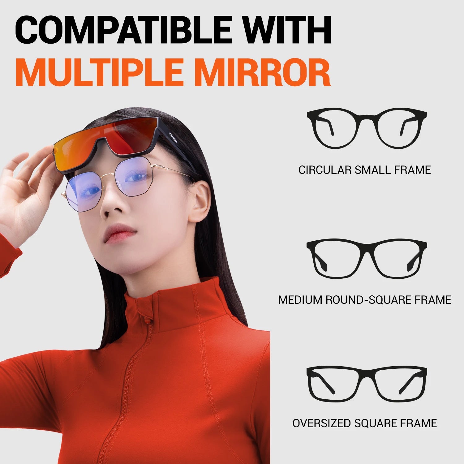 Kapvoe Fitover Polarized Sunglasses