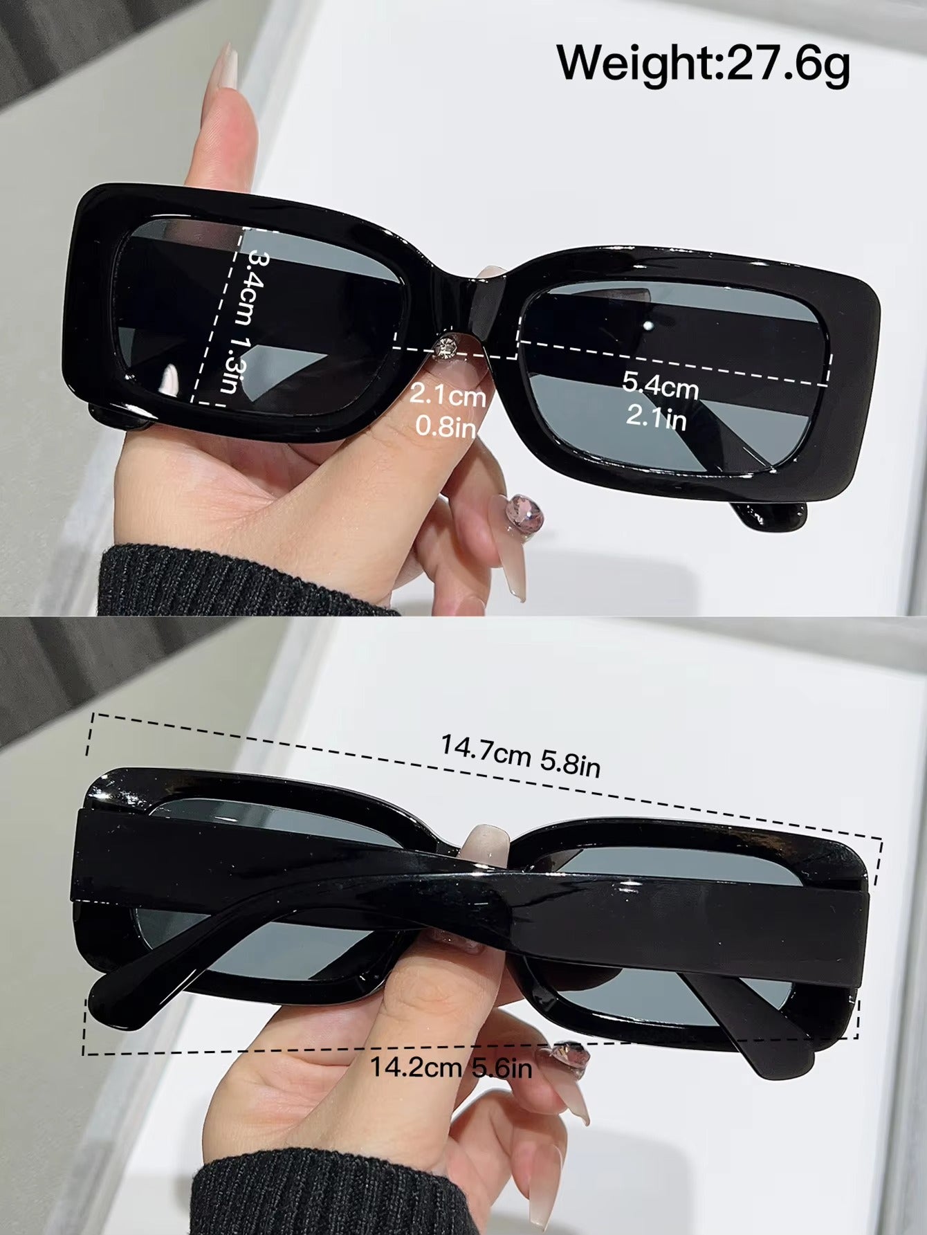 3Pcs Unisex Fashion Sunglasses Set